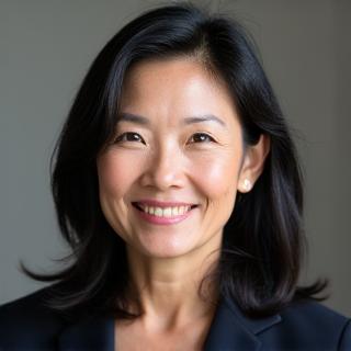 Professional headshot of Dr. Evelyn Tan, Founder & CEO.